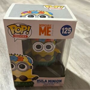 Funko Pop Movies Despicable Me Minion Hula Hawaiian Figure 125
